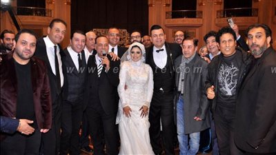 نجوم الفن في حفل زفاف نجل الفنان فيصل خورشيد | صور