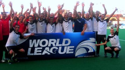 منتخب مصر للهوكى يواصل تدريباته استعدادًا للدورى العالمى