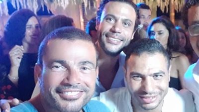 3 مشاهد من حفل زفاف محمد إمام (فيديو وصور)