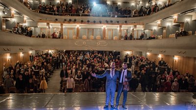 حفل استثنائي لـ«فؤاد ومنيب» بالبيانو والكمان على مسرح الجمهورية