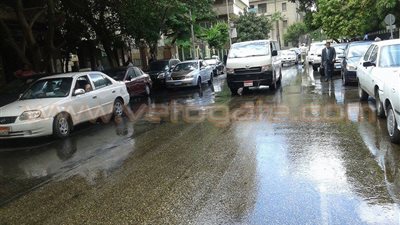 بالفديو والصور.. تساقط الأمطار على «القاهرة والجيزة»