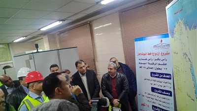 وزير البترول يفتتح ازدواج خط البوتجاز بأسيوط| فيديو وصور