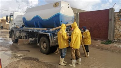 مياه مطروح: وضعنا خطة محكمة لمواجهة السدة الشتوية