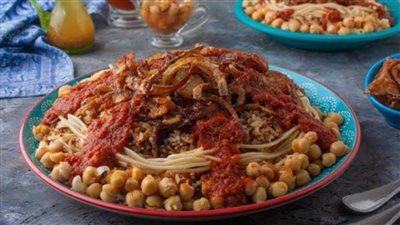 الطريقة الأصلية لعمل الكشري المصري