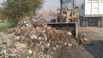 بالصور.. رفع 500 طن مخلفات من شوارع الخصوص بالقليوبية