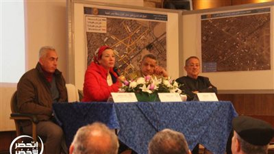 البيئة تنظم جلسة حوار مجتمعي مع سكان مصر الجديدة لسماع مقترحاتهم في تجميل الحي | صور