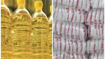 ضبط 515 كيلو سكر و417 لتر زيت في الجيزة