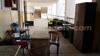 بالصور.. أعمال الصيانة تهدد حياة طلبة مدرسة إعدادية بالدقهلية