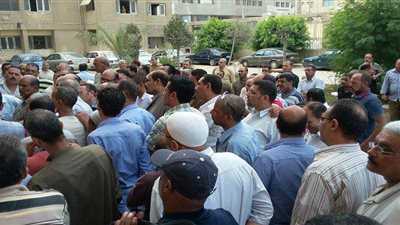 إضراب العاملين بمضارب الأرز في الغربية