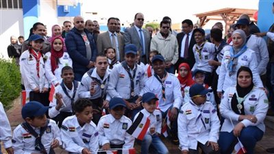 وزير الرياضة يفتتح أعمال تطوير مركز شباب بدر | صور