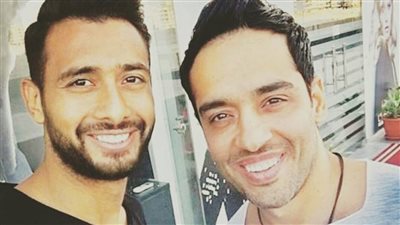 رامي جمال يحضر عقد قران حارس الأهلي أحمد عبد المنعم