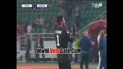 بالفيديو.. إشارة خارجة من «الشناوي» لجماهير الوداد