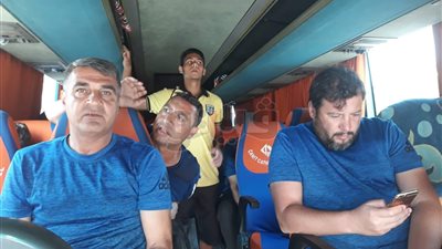 المقاولون 99 يتوجه إلى الإسكندرية لملاقاة الاتحاد (صور)