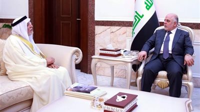 «العبادي» يبحث مع رئيس ديوان الوقف السني تحرير الأنبار العراقية