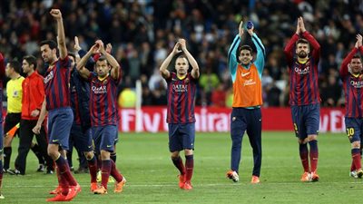 340 مشجعًا كتالونيًا يساندون برشلونة في الكلاسيكو