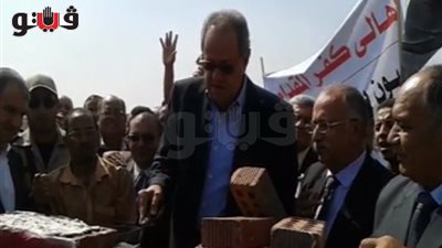 بالفيديو.. وزير الصناعة يضع حجر أساس مجمع صناعات الألومنيوم بالدقهلية