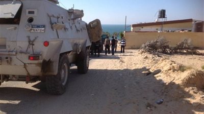 تدمير مخزن للمخدرات جنوب رفح