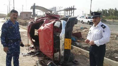 بالفيديو.. شاحنة تخرج عن السيطرة تتسبب في حادث مروع