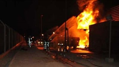 انفجار على شريط السكك الحديد في الزقازيق