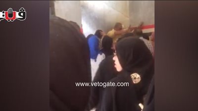 بالفيديو.. فوضى وعشوائية في استقبال الطلاب بمدرسة الخصوص في المرج