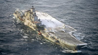 حاملة طائرات روسية جديدة لدعم العملية العسكرية ضد داعش في سوريا