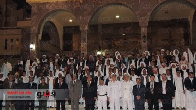 بالصور.. احتفالية المخابرات الحربية بذكرى تحرير سيناء بمطروح