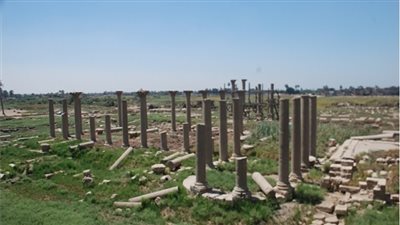 بدء تطوير منطقة آثار الأشمونين (صور)