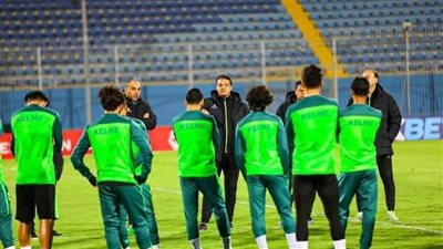 المصري يختتم استعداداته لبيراميدز بالدفاع الجوي (صور)