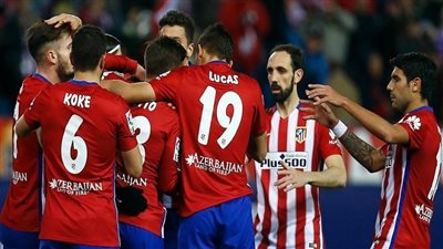 أتلتيكو مدريد يتعادل سلبيا مع ديبورتيفو لاكورونا بالشوط الأول