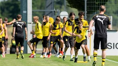 دورتموند يختتم تدريباته لملاقاة ريـال مدريد بدوري أبطال أوروبا