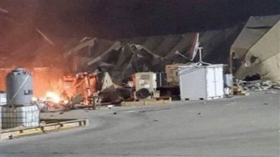 لأول مرة .. نشر صور الهجوم الإيراني على قاعدة عين الأسد