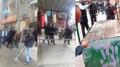 ضبط ٣٠ حالة إشغال طريق في الإسكندرية