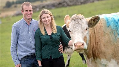 أغرب طلب زواج باستخدام بقرة (صور)