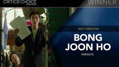 سام مينديز وبونج جون هو يتقاسمان جائزة أفضل مخرج بحفل Critics Choice