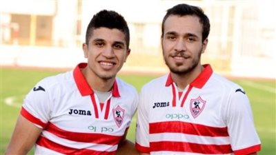 لاعبو الزمالك يهنئون محمد عنتر على مولوده الجديد
