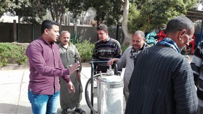 مياه أسيوط تنظم برنامجا تدريبيا لتحقيق السلامة المهنية لفني مركز الفتح | صور