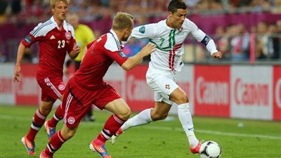 «البرتغال» يتعادل سلبيا أمام «الدانمارك» بالشوط الأول