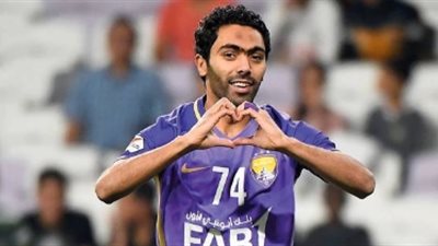 حسين الشحات يفوز بجائزة أفضل لاعب في مباراة العين والإمارات
