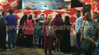 بالصور.. «من أجل مصر» ببورسعيد تنظم معرضًا للأدوات المدرسية