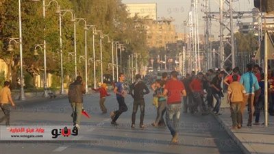 الشرطة تنتشر بمحيط الاتحادية بعد قذفه بالمولوتوف