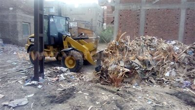 رفع 350 طن قمامة من شوارع دمياط