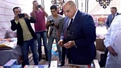 مدير أمن الجيزة يفتتح معرض «كلنا واحد»