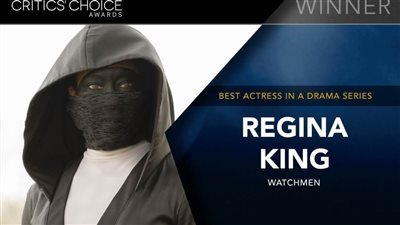 ريجينا كينج تحصد جائزة أفضل ممثلة في مسلسل درامي بحفل Critics Choice