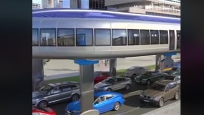 الحافلة الطائرة لحل أزمة المرور (فيديو)