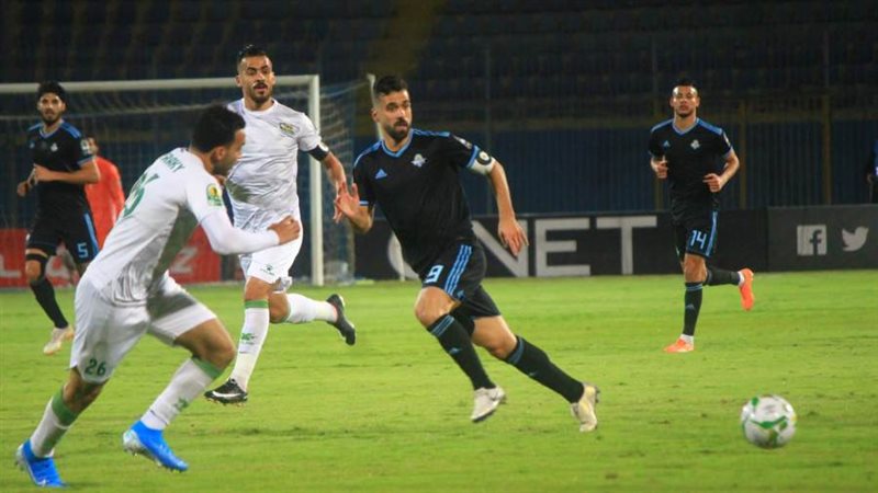 مباراة المصري وبيراميدز