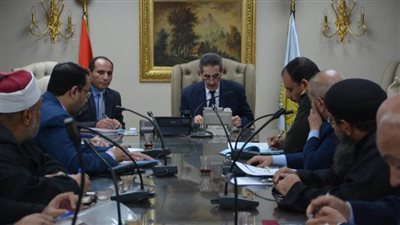 محافظ الغربية يستعرض الاستعدادات الخاصة لمواجهة الأزمات والكوارث