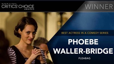 فوبي والر بريدج تفوز بجائزة أفضل ممثلة بمسلسل كوميدي بحفل Critics Choice