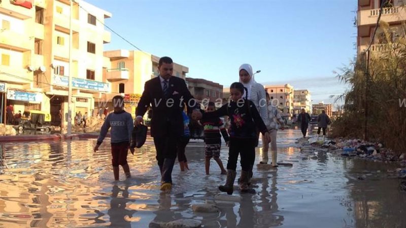 غرق أبو تلات في مياه