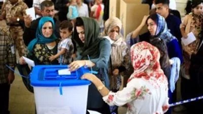 استمرار عمليات الفرز في كردستان ونسبة المشاركة بلغت نحو 80%