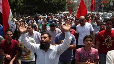 تفريق مظاهرة للجماعة الإرهابية وضبط عضوين منها بسوهاج